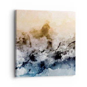 Obraz na plátně - Ponořené do mračna mlhy - 30x30 cm