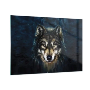 Obraz na skle - Alfa? A omega - 100x70 cm