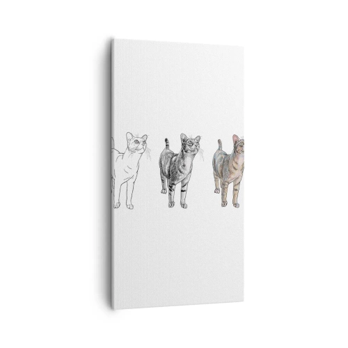 Obraz na plátně - Hodina kreslení - 55x100 cm