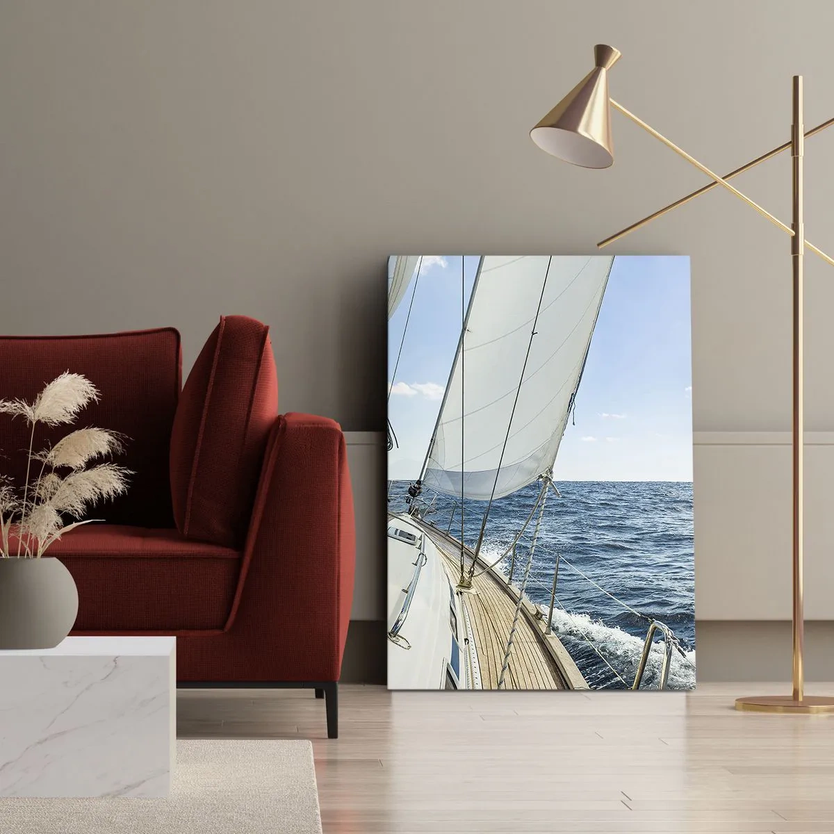 Obraz na plátně - Ahoj, dobrodružství - 45x80 cm
