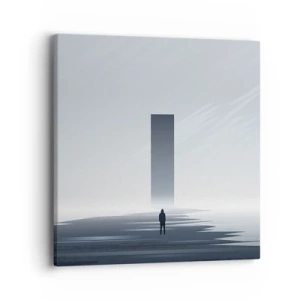 Obraz na plátně - Příležitost nebo hrozba? - 40x40 cm