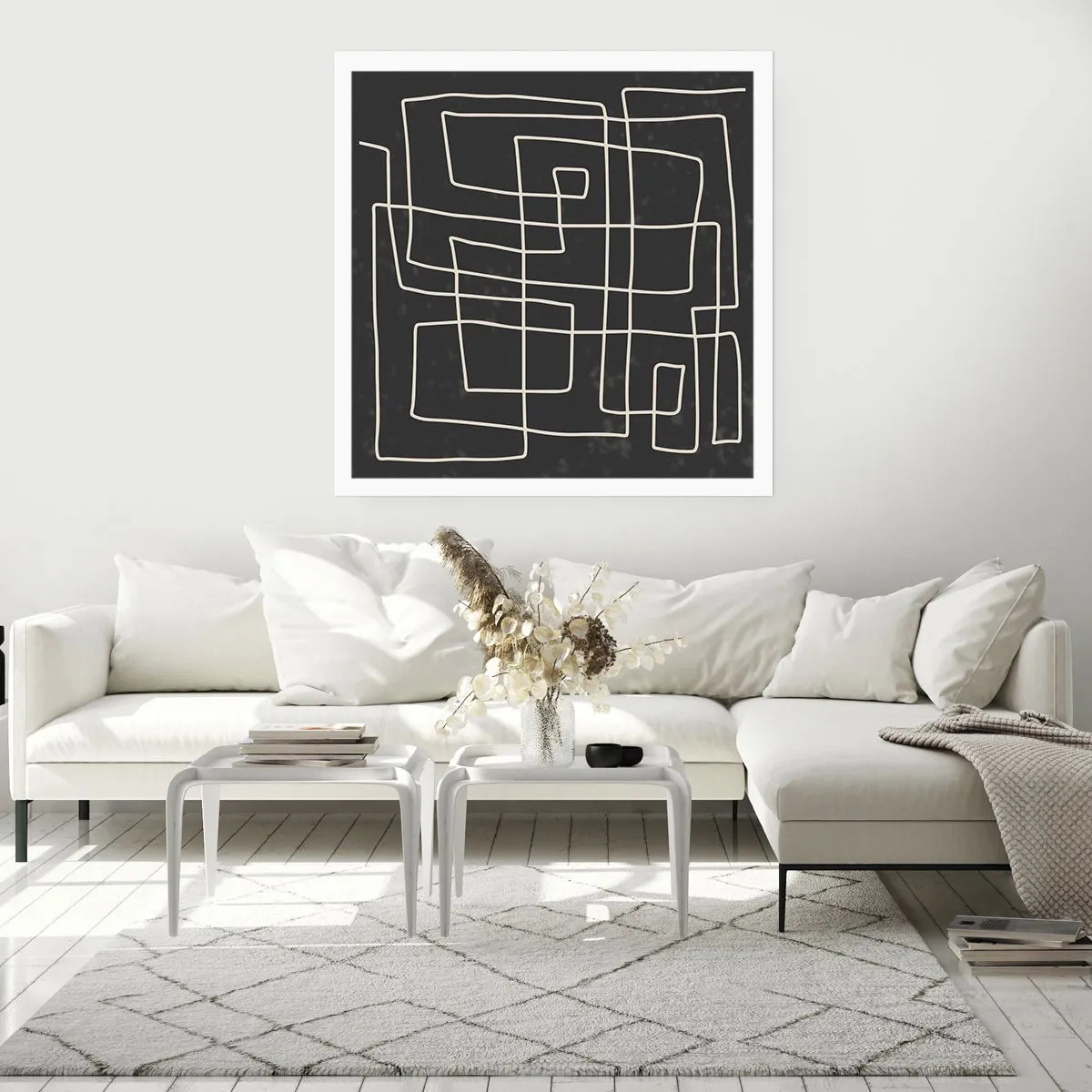 Plakát - Není to tak jednoduché - 60x60 cm