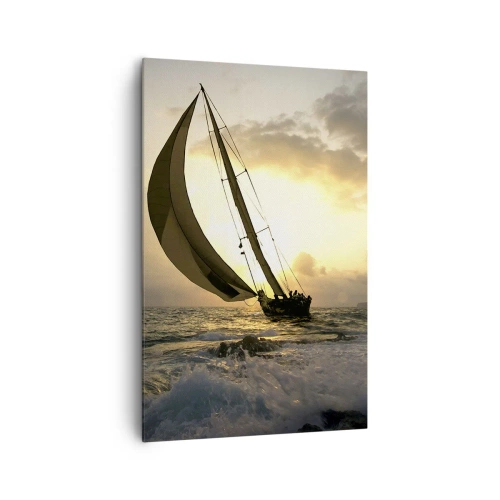 Obraz na plátně - S větrem a proti větru - 80x120 cm