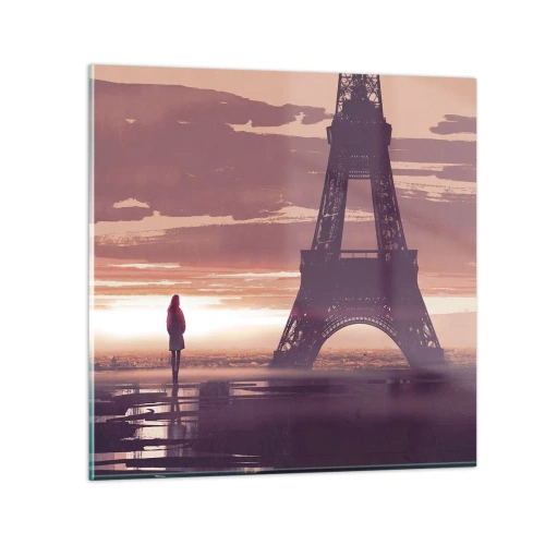 Obraz na skle - Pouze ty dvě - 30x30 cm