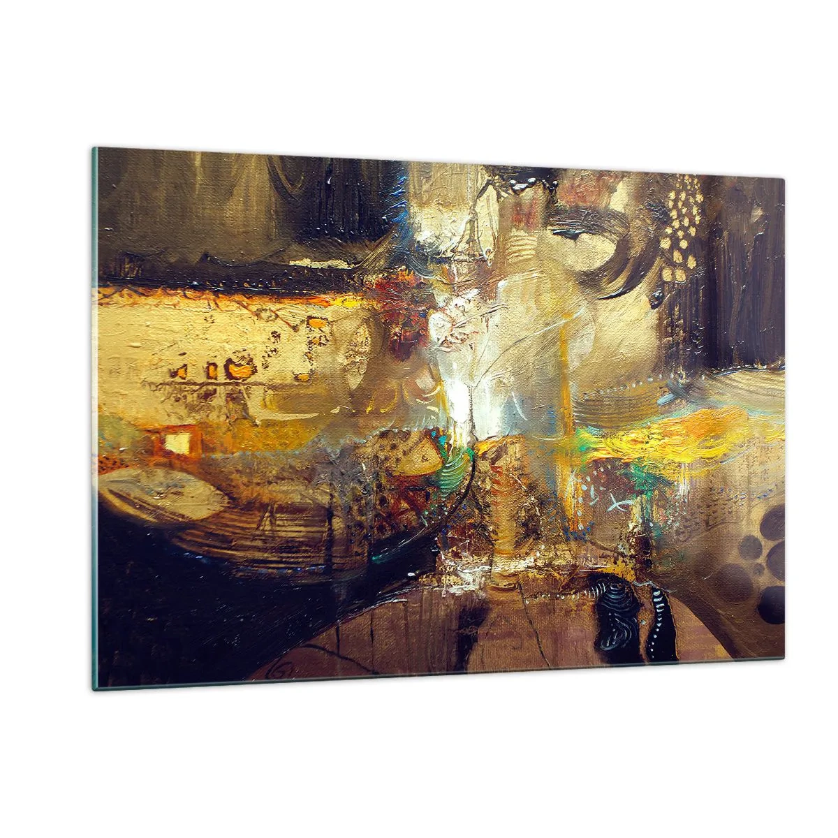 Obraz na skle - Zima, tepleji, horko - 120x80 cm