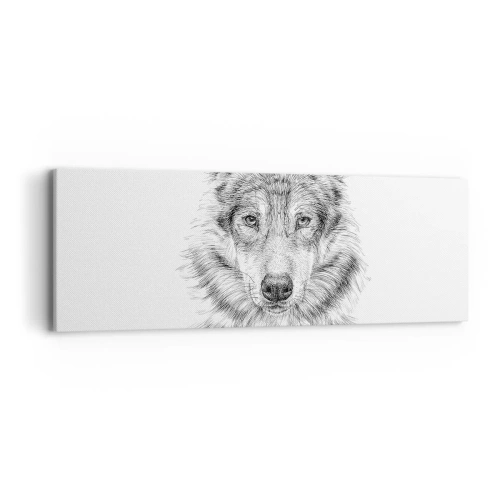 Obraz na plátně - Rozený vůdce - 90x30 cm