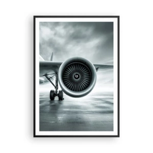 Plakát v černém rámu - Toto je síla! - 70x100 cm