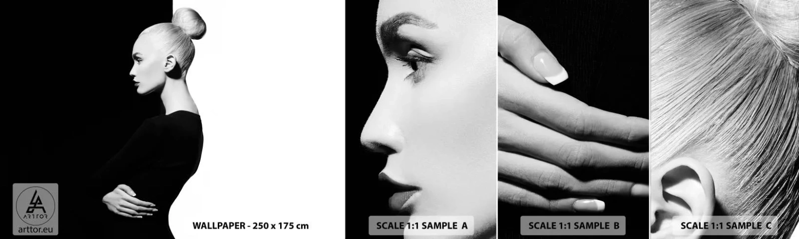 Fototapeta Vzorek Standard Eco - Prostě žena - Móda, Žena, Elegantní - 100x30 cm