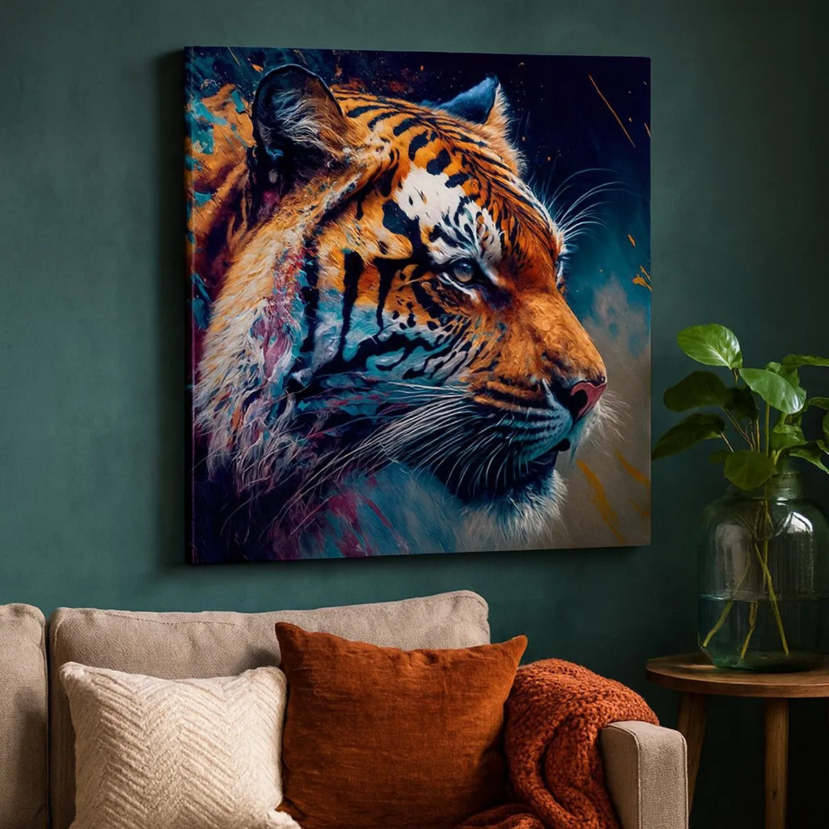 Obraz na plátně - Divoká krása - 30x30 cm