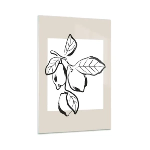 Obraz na skle - Kde citron dozrává… - 70x100 cm