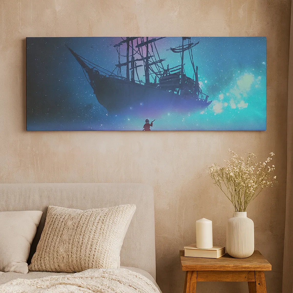 Obraz na plátně - Setkání s mýtem moře - 30x30 cm