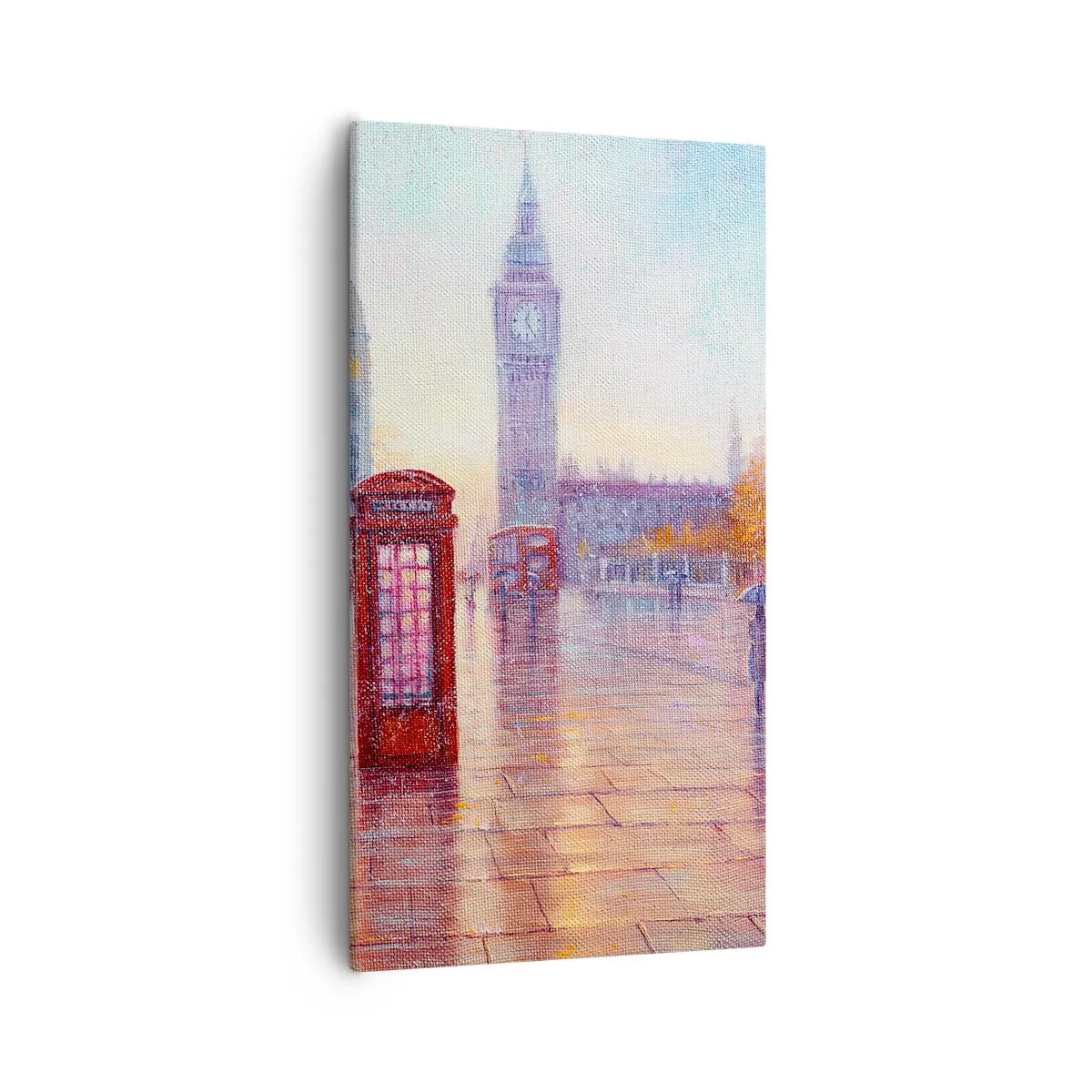 Obraz na plátně - Londýnský podzimní den - 55x100 cm