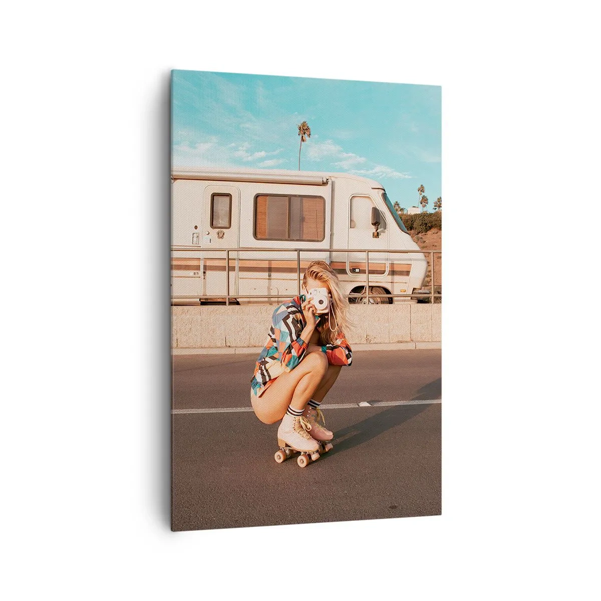 Obraz na plátně - Usmějte se! - 80x120 cm