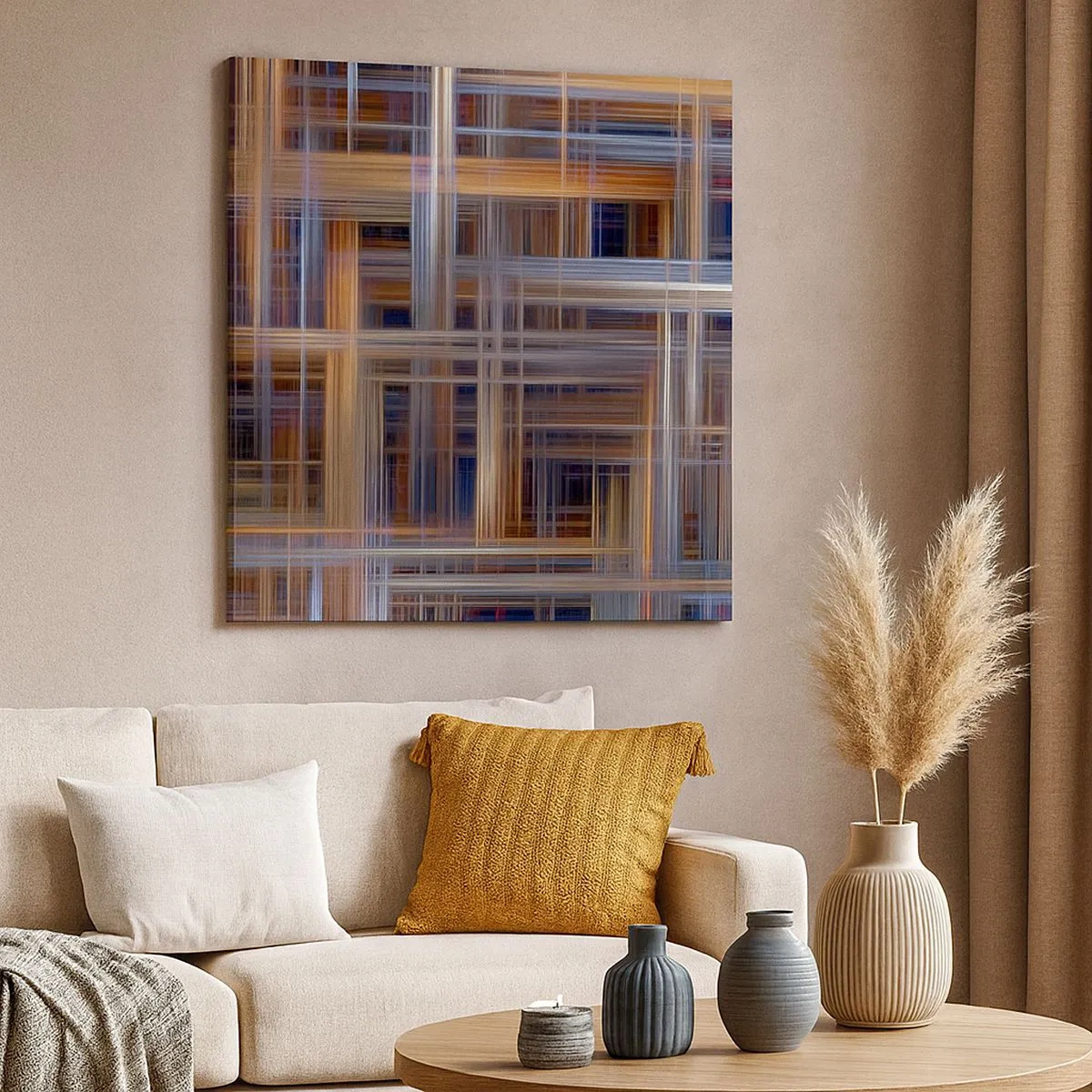 Obraz na plátně - Utkané ze světla - 30x30 cm