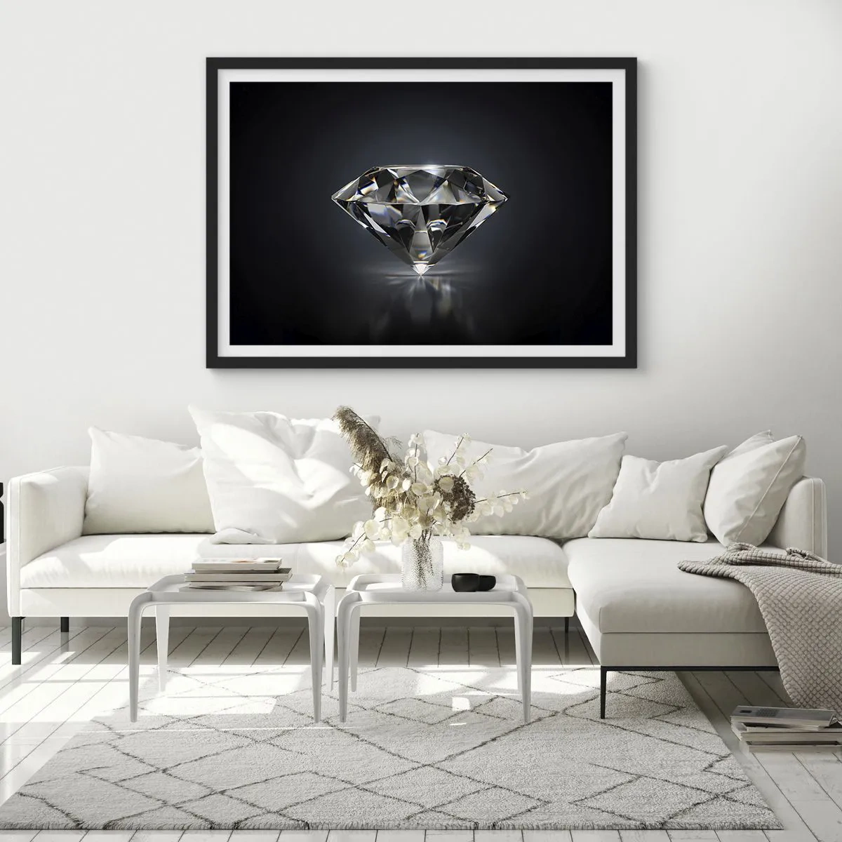 Plakát v černém rámu - Best girls friend - 70x50 cm