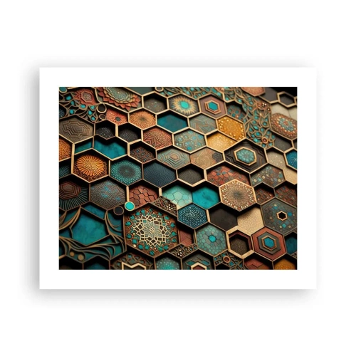 Plakát - Arabské ornamenty – variace - 50x40 cm