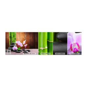 Vzor Fototapety Samolepicí Deluxe Sticker - Seznamte se s potěšením východu - Květiny, Orchidej, Orchidej - 100x30 cm