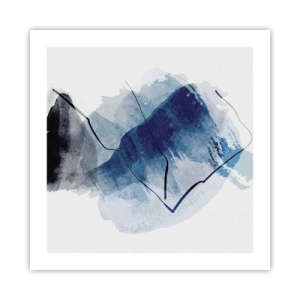 Plakát - Ledová hora - 50x50 cm