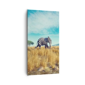 Obraz na plátně - Šedá už není v módě - 65x120 cm