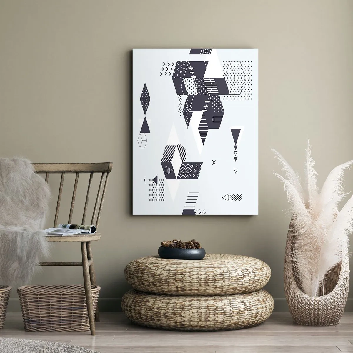 Obraz na plátně - V duši matematika - 45x80 cm