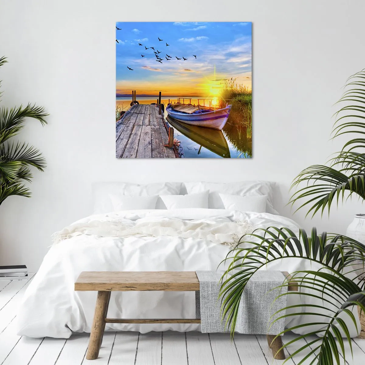 Obraz na plátně - Na shledanou zítra - 40x40 cm