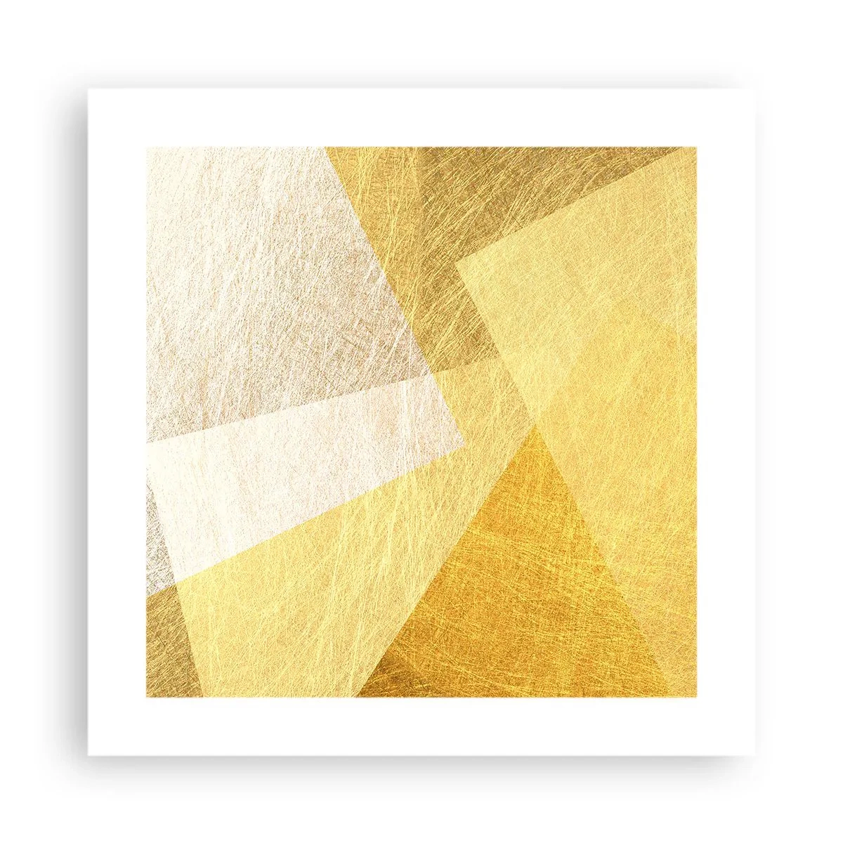 Plakát - Počasí geometrie - 40x40 cm