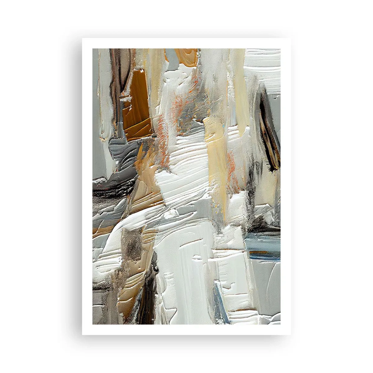 Plakát - Barevné nahromadění - 70x100 cm