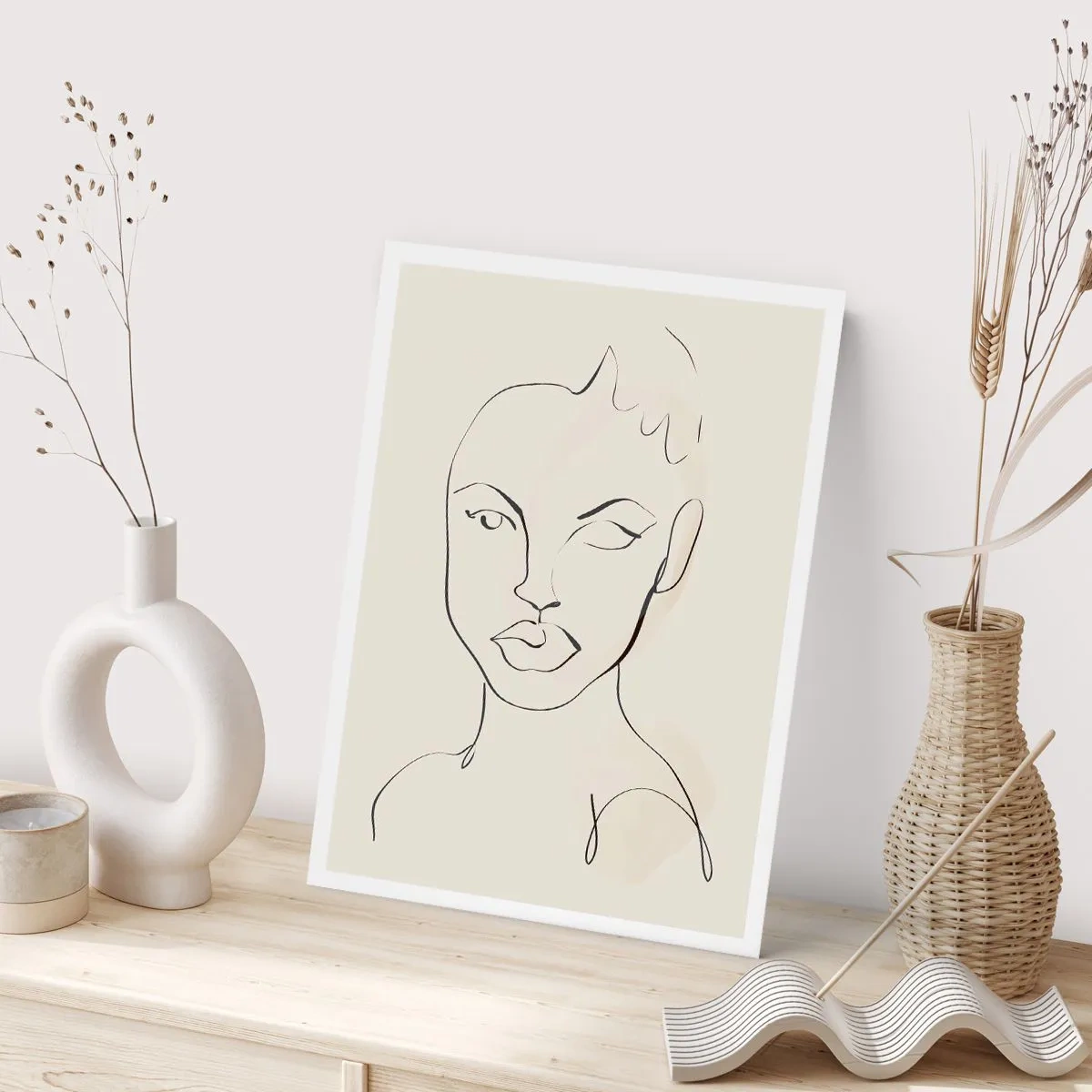 Plakát - Obrys smyslnosti - 50x70 cm