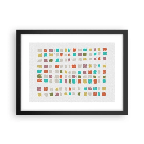 Plakát v černém rámu - Neznámá hra - 40x30 cm