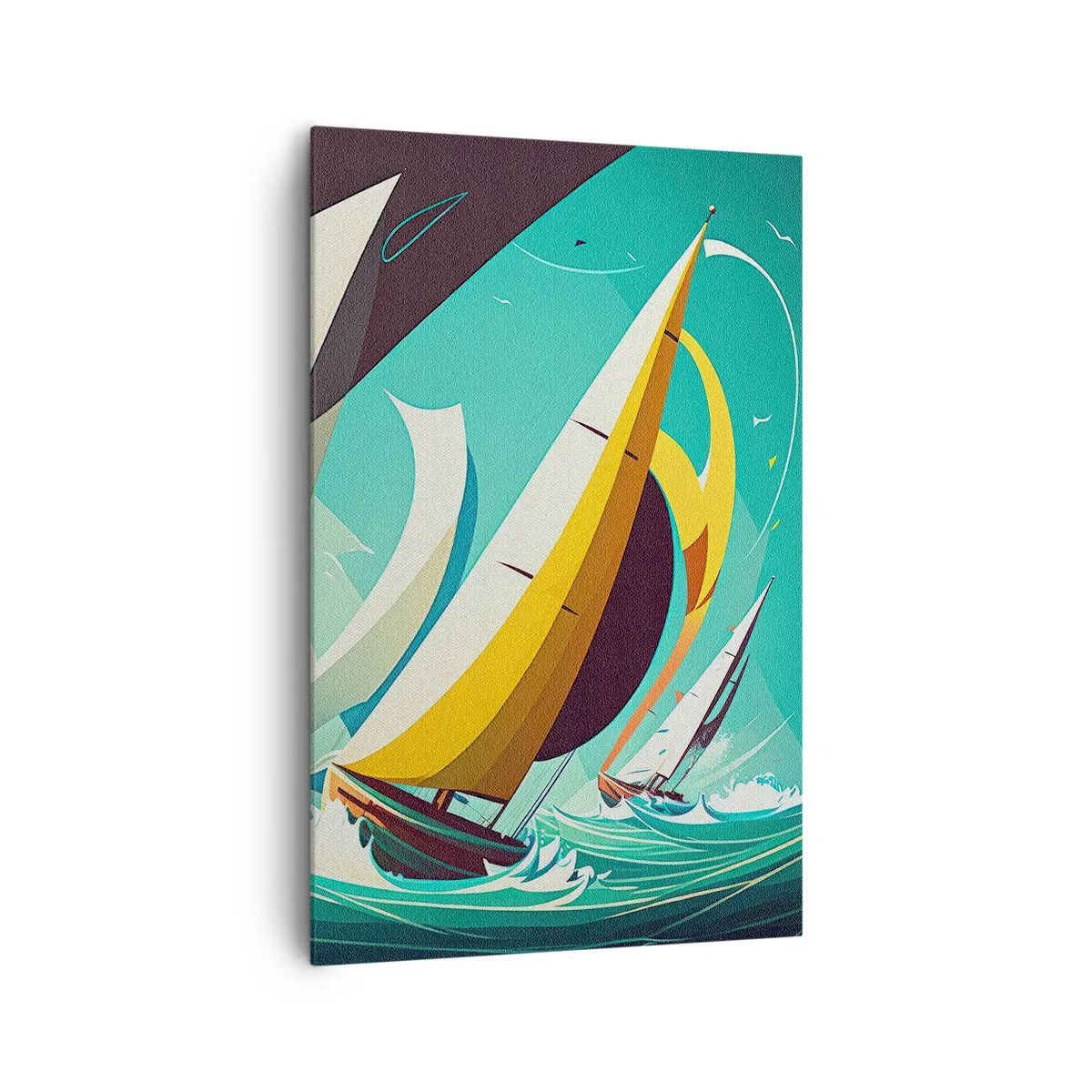 Obraz na plátně - Jak vycházet s živly - 80x120 cm