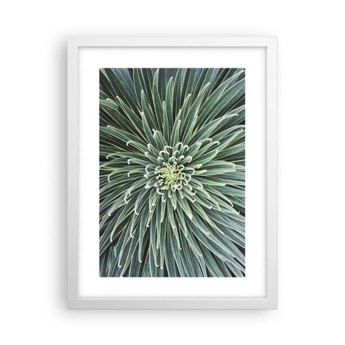 Plakát v bílém rámu - Zrození hvězdy - 30x40 cm