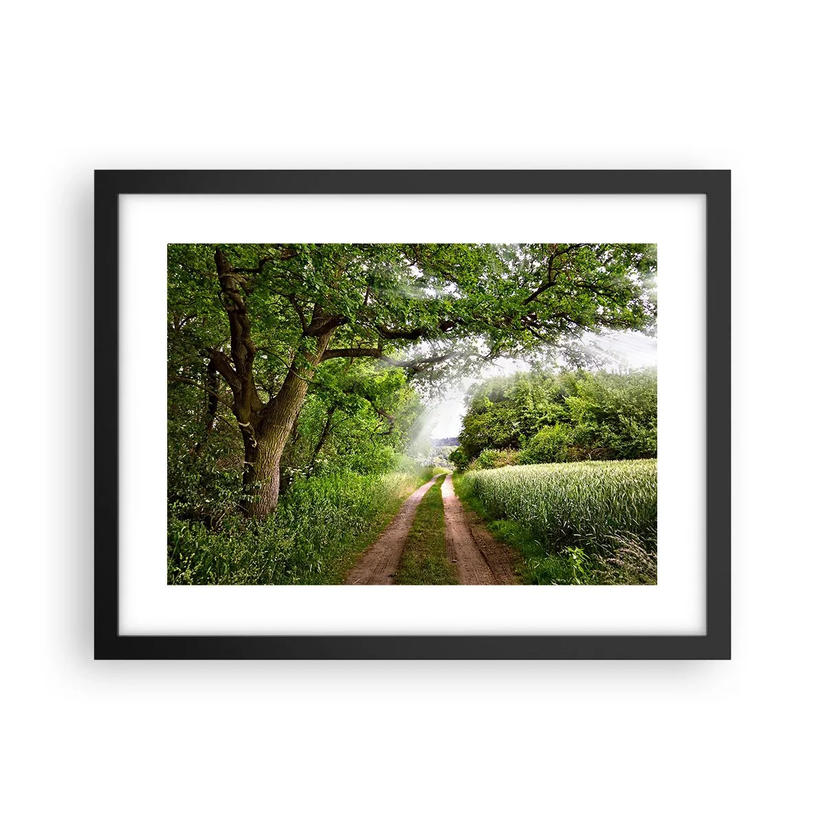 Plakát v černém rámu - Et in Arcadia ego - 40x30 cm