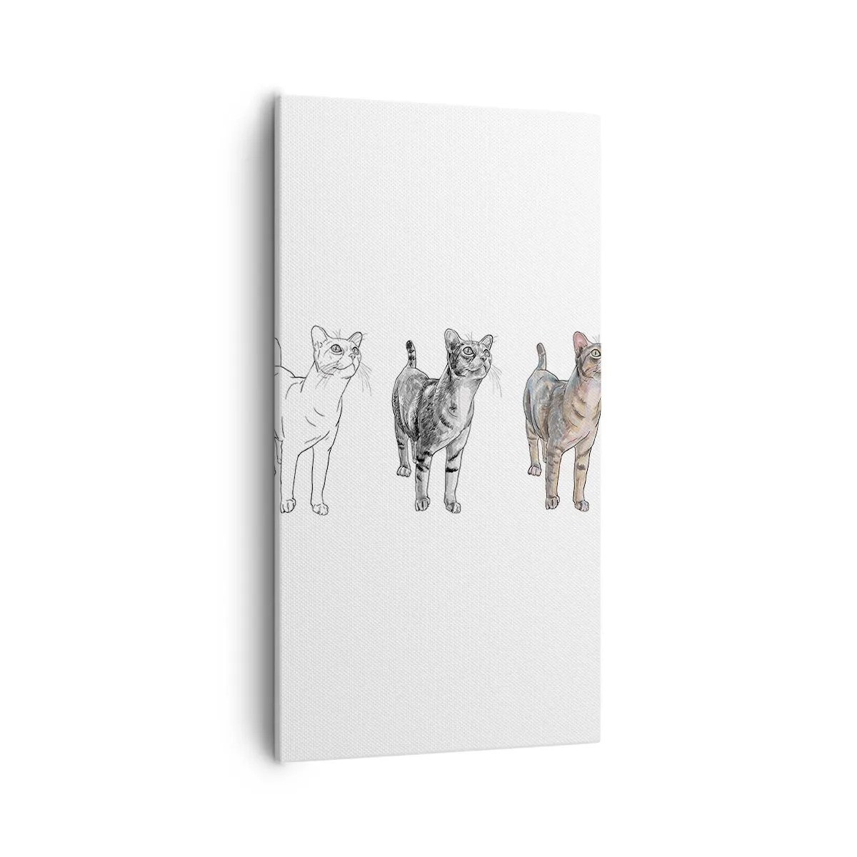 Obraz na plátně - Hodina kreslení - 55x100 cm