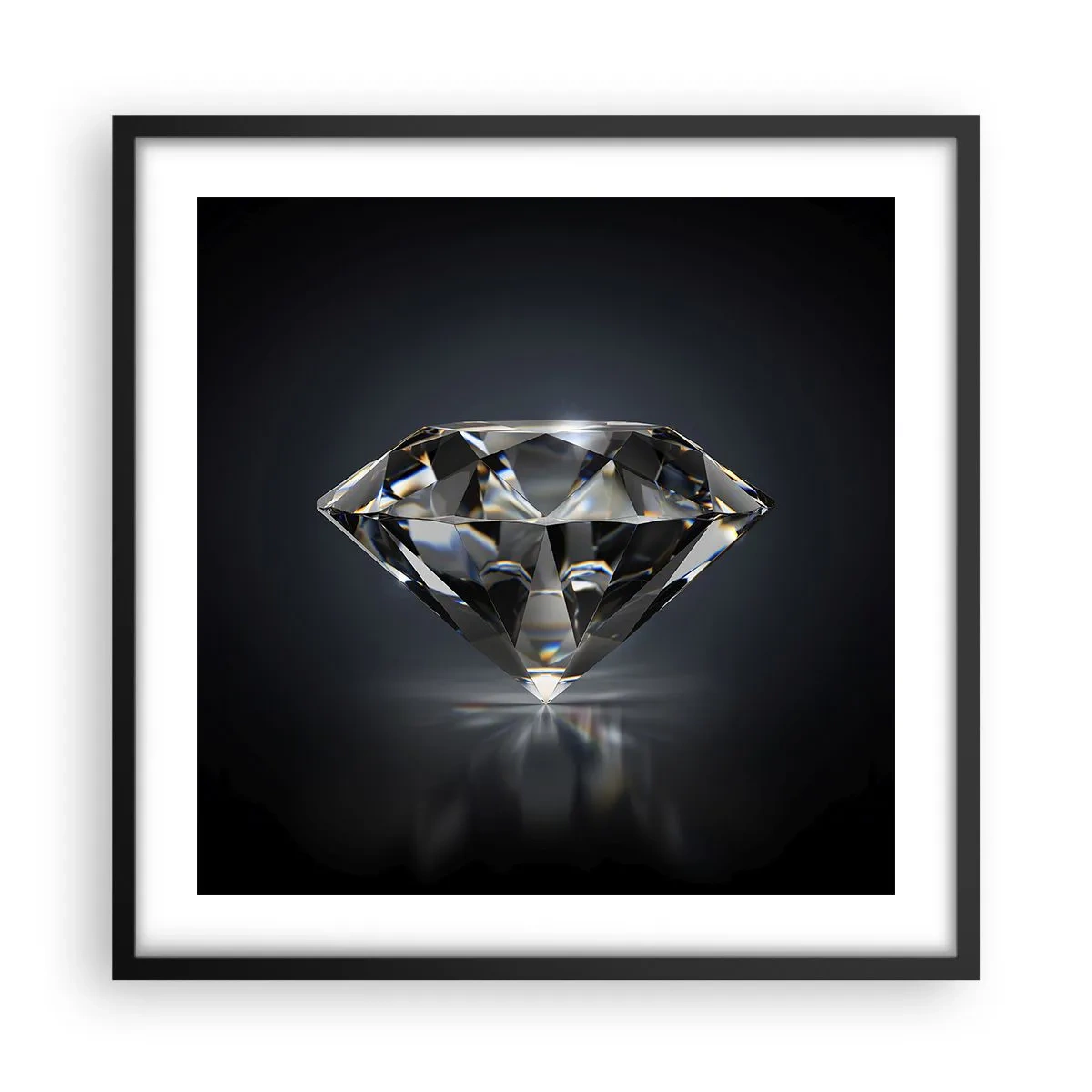 Plakát v černém rámu - Best girls friend - 50x50 cm