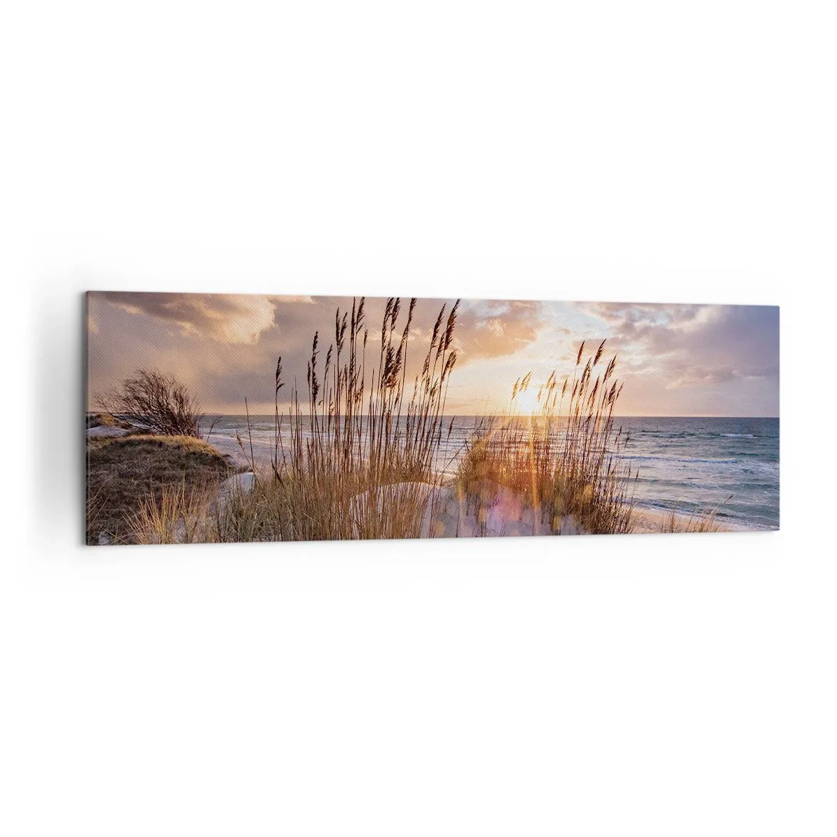 Obraz na plátně - Rozloučení se sluncem a větrem - 160x50 cm