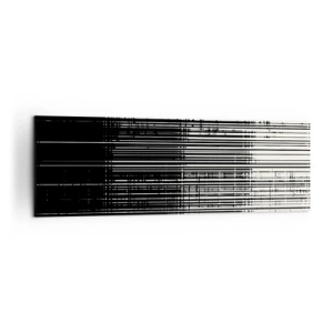 Obraz na plátně - Vlny a vibrace - 160x50 cm