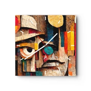 Nástěnné hodiny - Vidím tě… - 40x40 cm
