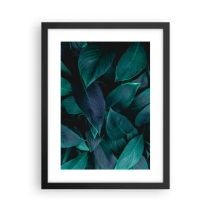 Plakát v černém rámu - Zeleň sama o sobě - 30x40 cm