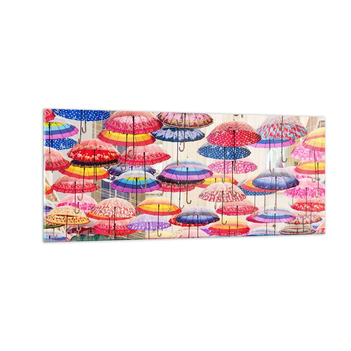 Obraz na skle - Městská louka - 100x40 cm