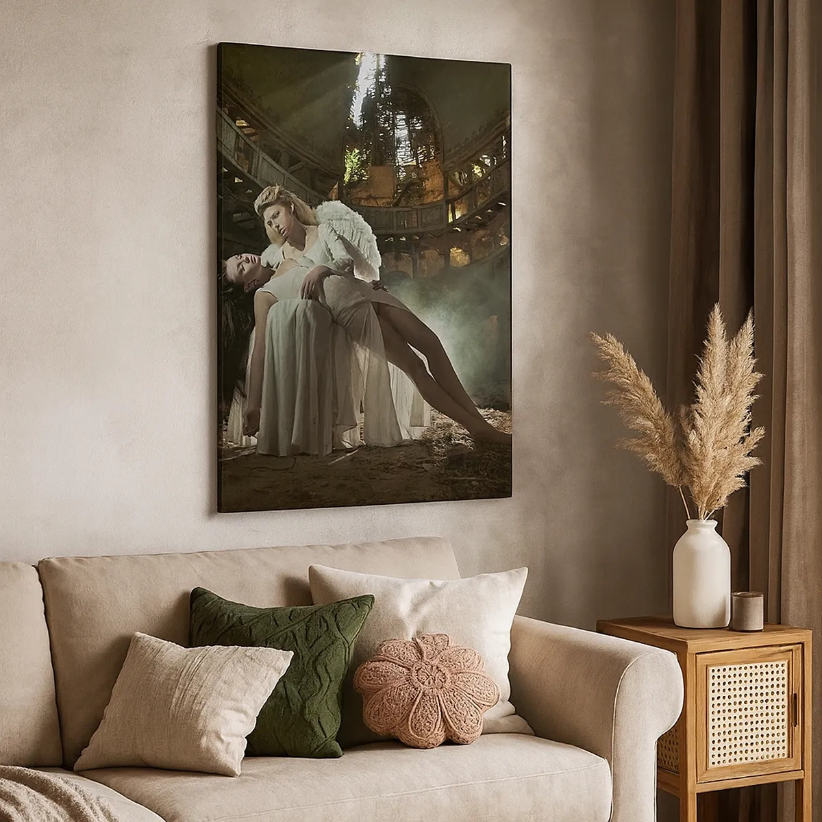 Obraz na plátně - Duch starého divadla - 50x70 cm