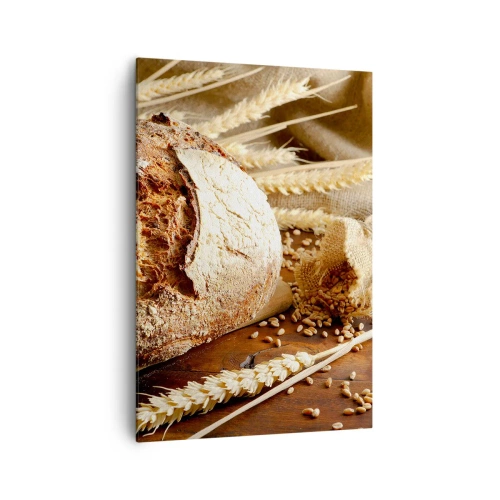 Obraz na plátně - Chutný, voňavý, křupavý - 70x100 cm
