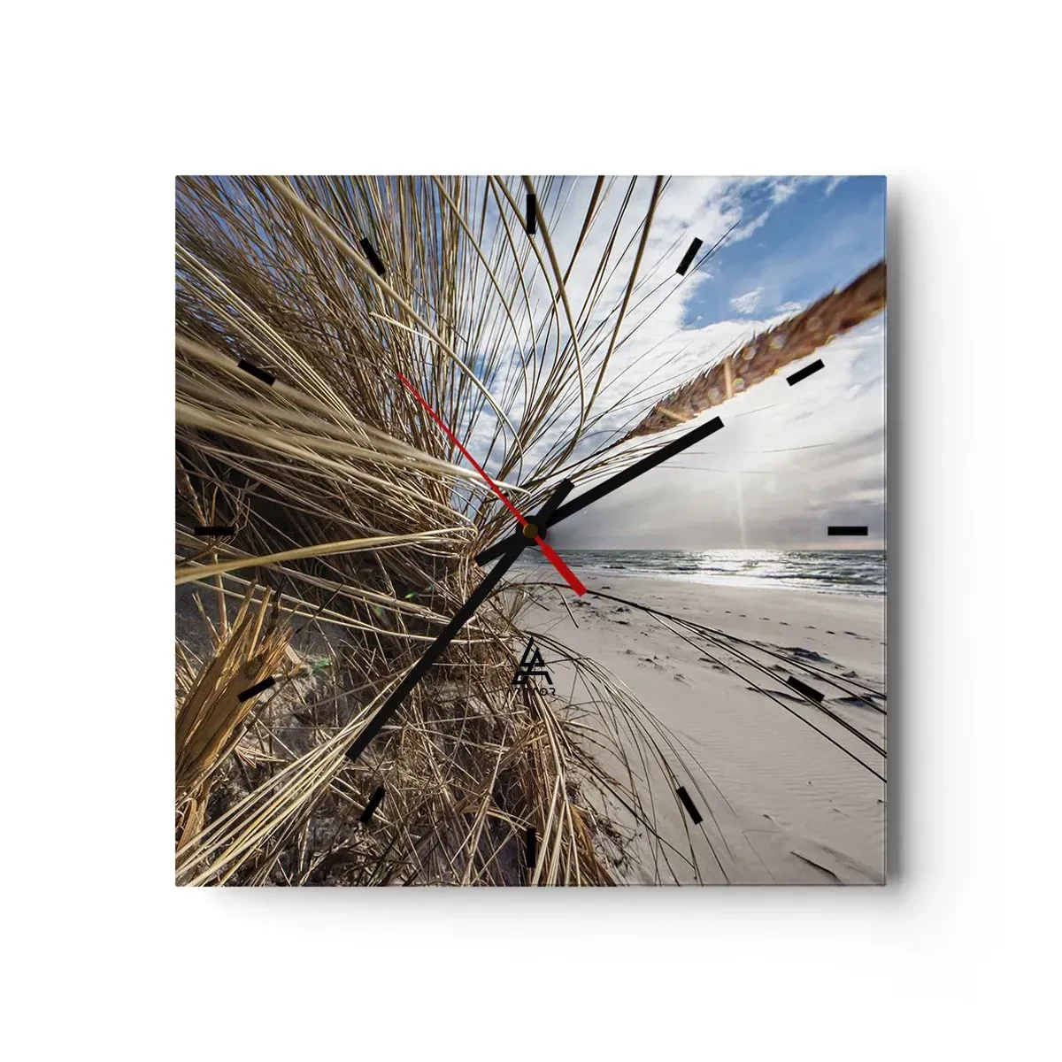 Nástěnné hodiny - Setkání živlů - 40x40 cm