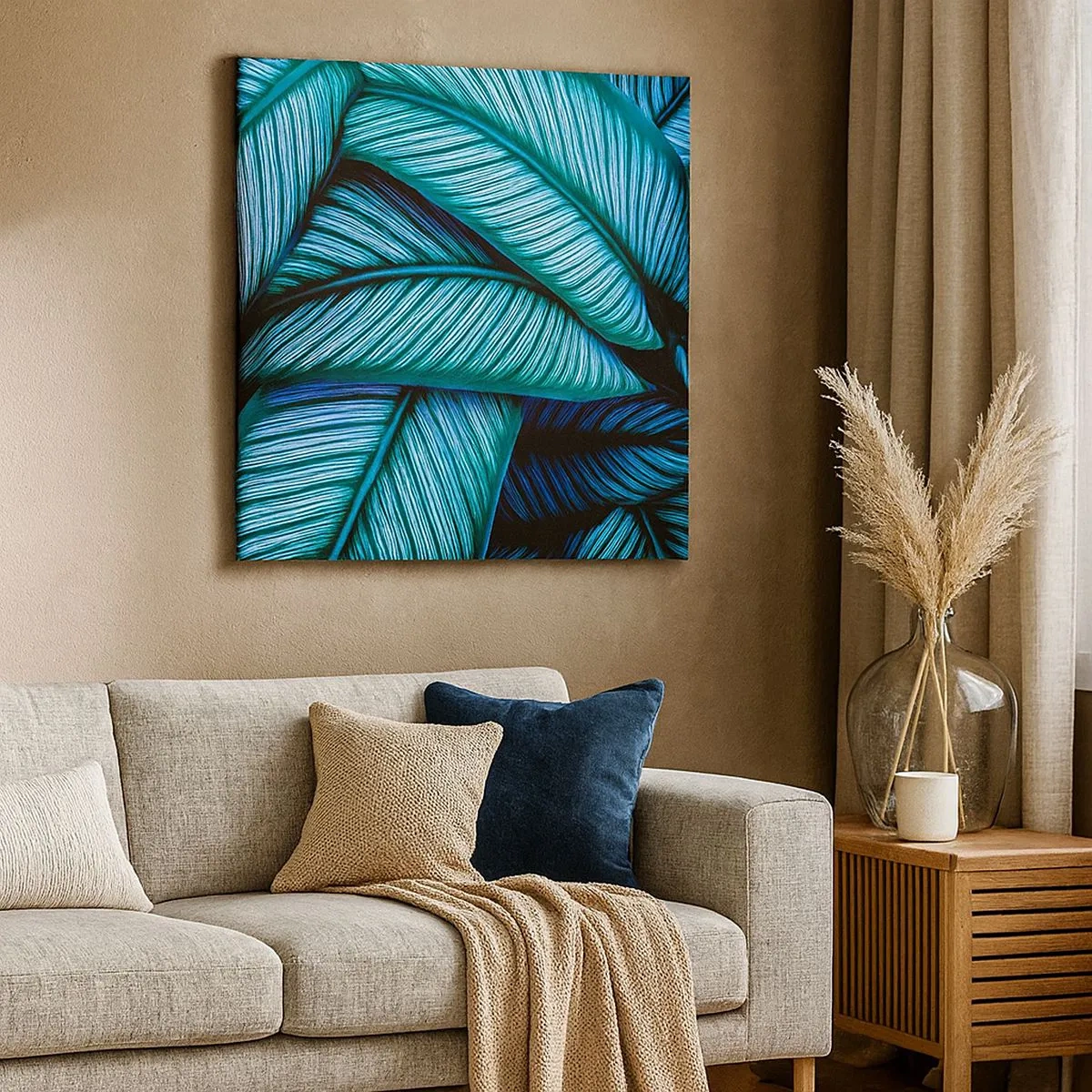 Obraz na plátně - Čáry života - 30x30 cm