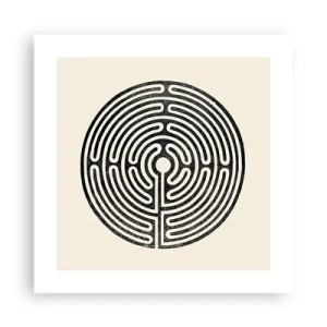 Plakát - Tajemný řád - 40x40 cm