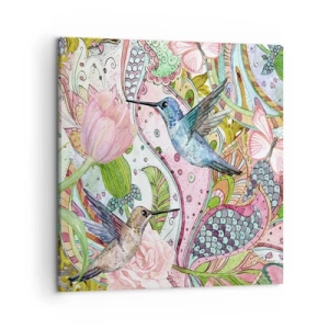 Obraz na plátně - Zamotané do lián - 50x50 cm