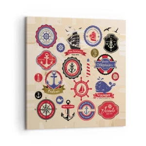Obraz na plátně - Námořnické bratrstvo - 60x60 cm