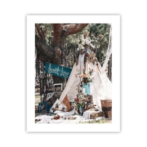 Plakát - Make love… - 40x50 cm