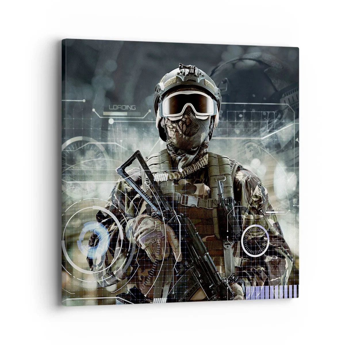 Obraz na plátně - Ještě větší síla - 40x40 cm