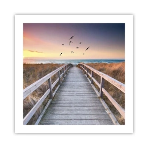 Plakát - Prostor pro vzestupy - 50x50 cm