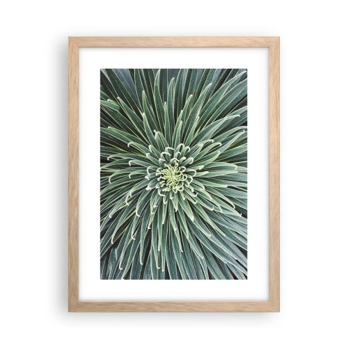 Plakát v rámu světlý dub - Zrození hvězdy - 30x40 cm